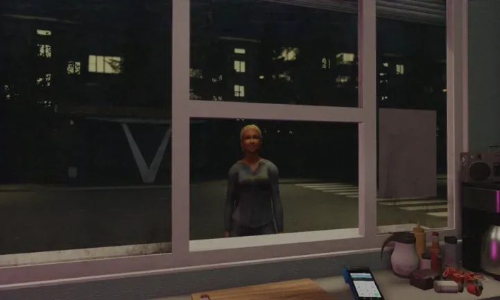 Scary Shawarma Kiosk